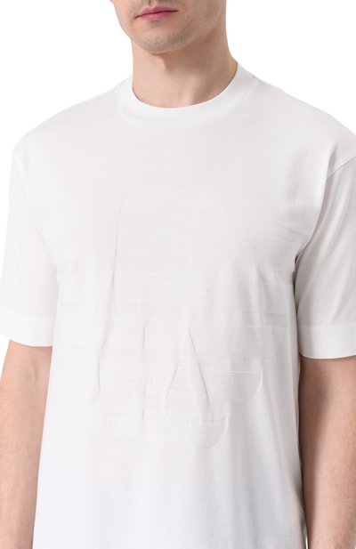 Хлопковая футболка EMPORIO ARMANI, арт. EM000943/AF10762, фото 5