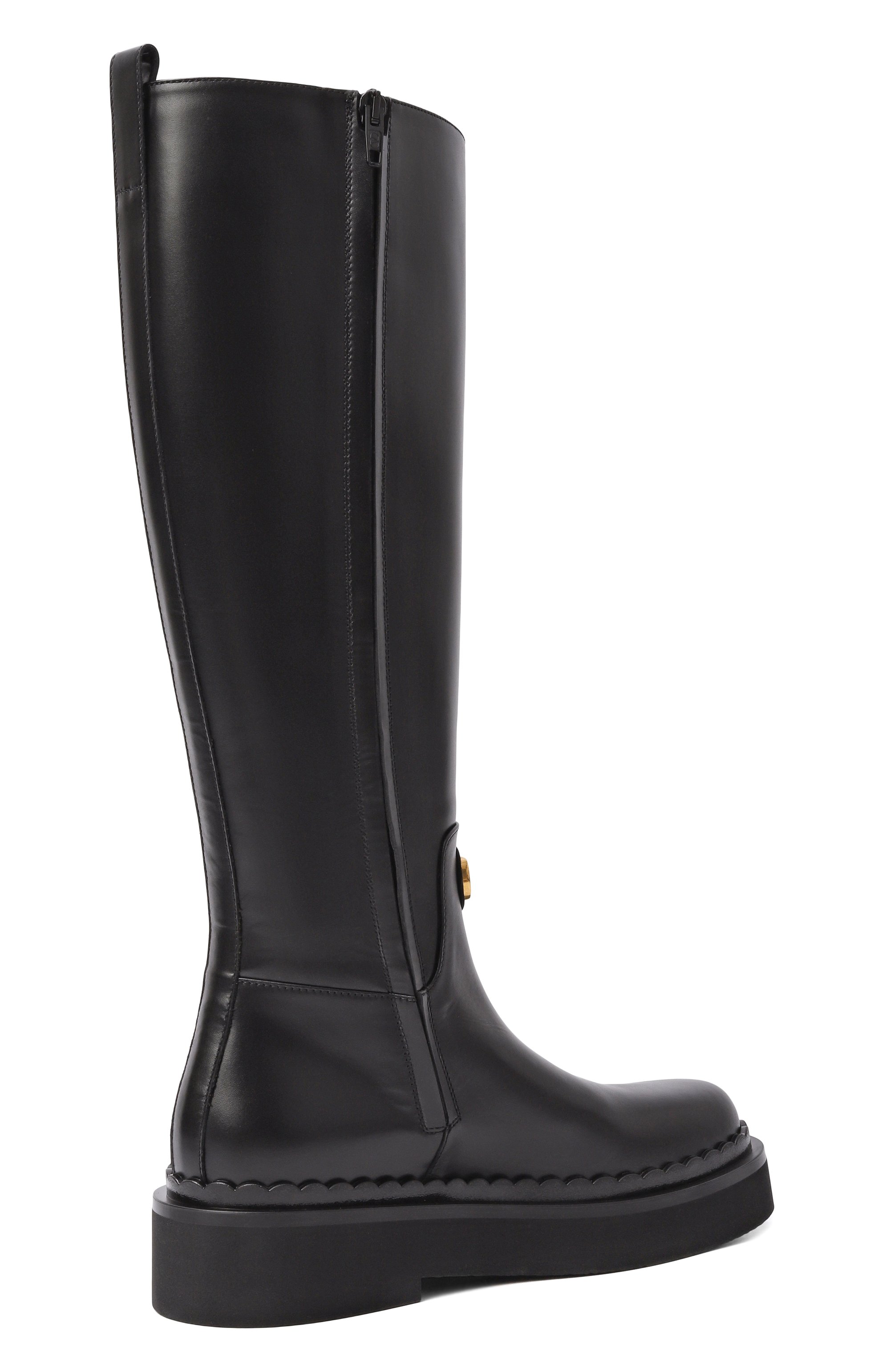 Кожаные сапоги vlogo VALENTINO, арт. 7W2S0MP2/BEK, фото 5