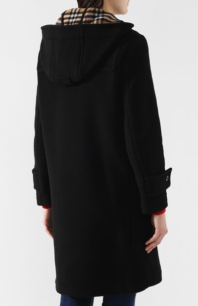 Шерстяной дафлкот BURBERRY, арт. 8003528, фото 4