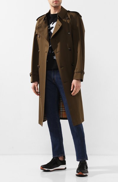 Хлопковый тренч BURBERRY, арт. 4073480, фото 2