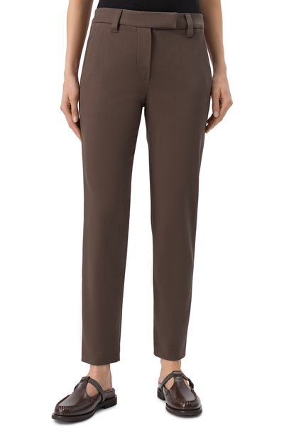 Хлопковые брюки BRUNELLO CUCINELLI, арт. MP126P7258, фото 3