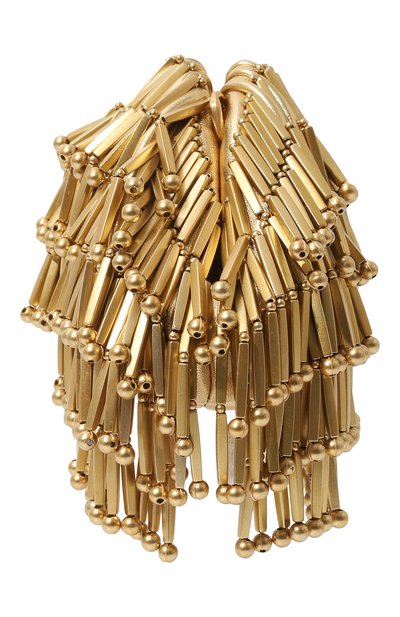 Клатч jaala CULT GAIA золотого цвета по цене 69250 руб., арт. CB2977/BRUSHED BRASS, фото 3 Клатч jaala CULT GAIA, арт. CB2977/BRUSHED BRASS, фото 3