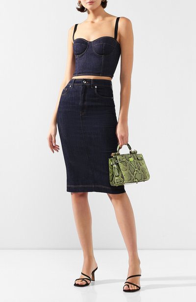 Джинсовый топ DOLCE & GABBANA, арт. F73H5D/G898Z, фото 2