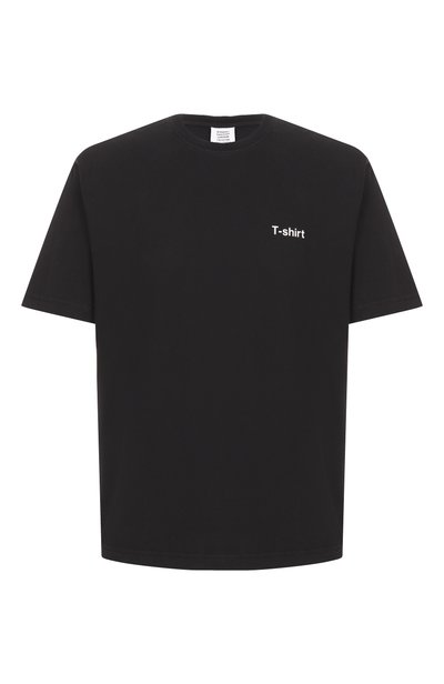 Мужская хлопковая футболка VETEMENTS, арт. MH27TR221B