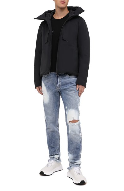 Пуховая куртка KAZUYUKI KUMAGAI черного цвета по цене 143000 руб., арт. AB03-238, фото 2 Пуховая куртка KAZUYUKI KUMAGAI, арт. AB03-238, фото 2