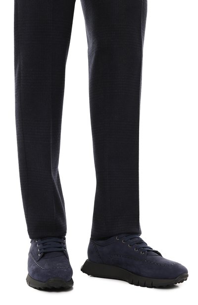 Замшевые кроссовки edge ARTIOLI, арт. 0S454/SUEDE/BABY LAMB EDGE, фото 3