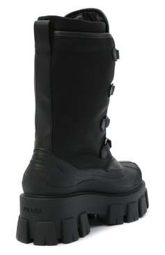 Комбинированные ботинки PRADA, арт. 1U363M-3KML-F0002-055, фото 3