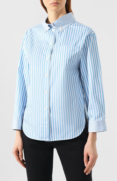 Хлопковая рубашка EMPORIO ARMANI, арт. 2NC10T/2M502, фото 3