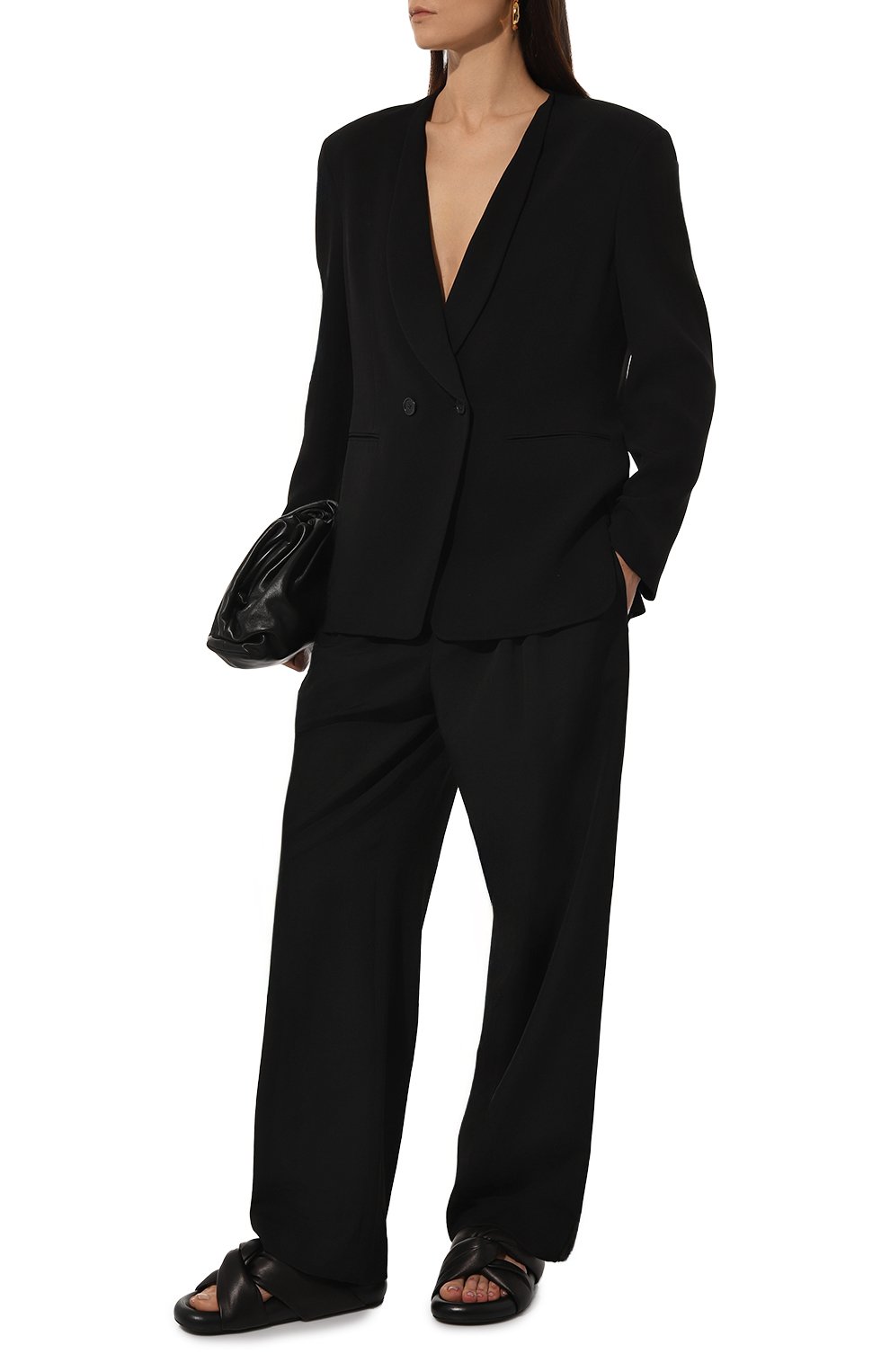 Шерстяные брюки THE ROW, арт. 7519W2735, фото 2