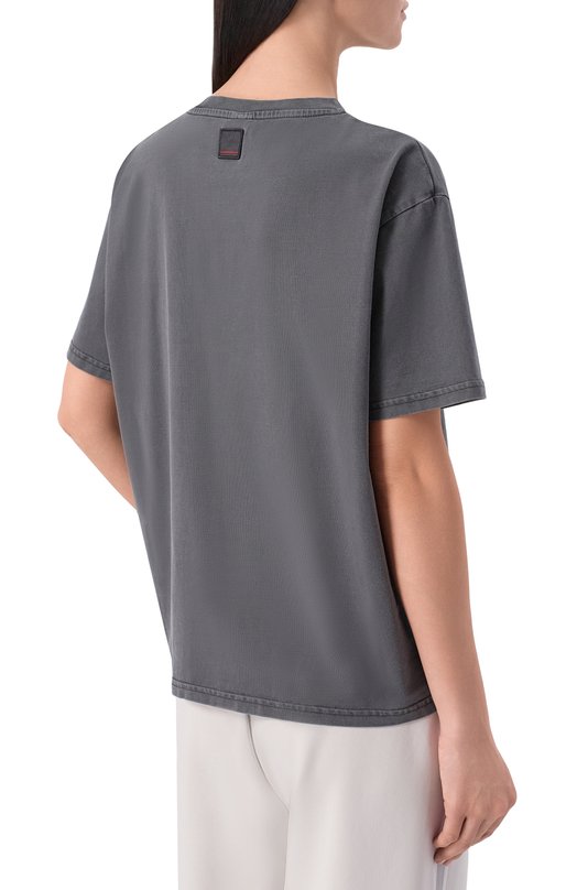 Хлопковая футболка Bogner Fire+Ice 54519608 Серый  54519608 Фото 4