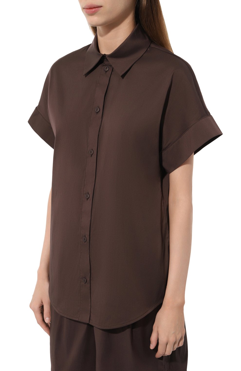 Хлопковая рубашка WEEKEND MAX MARA, арт. ORIANA 241611101, фото 3