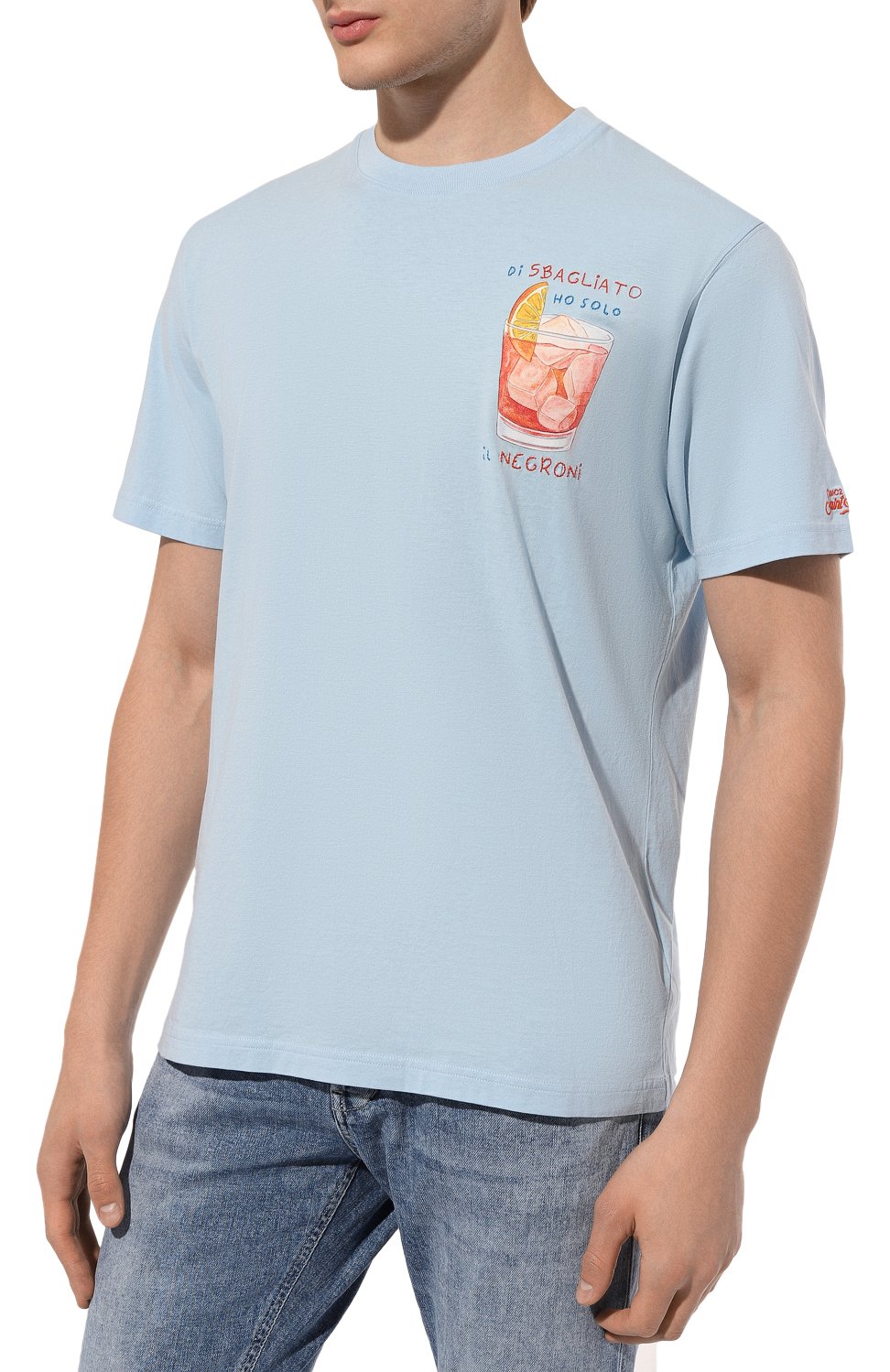 Хлопковая футболка MC2 SAINT BARTH, арт. STBM TSHIRT MAN/TSHM001/02203B, фото 3