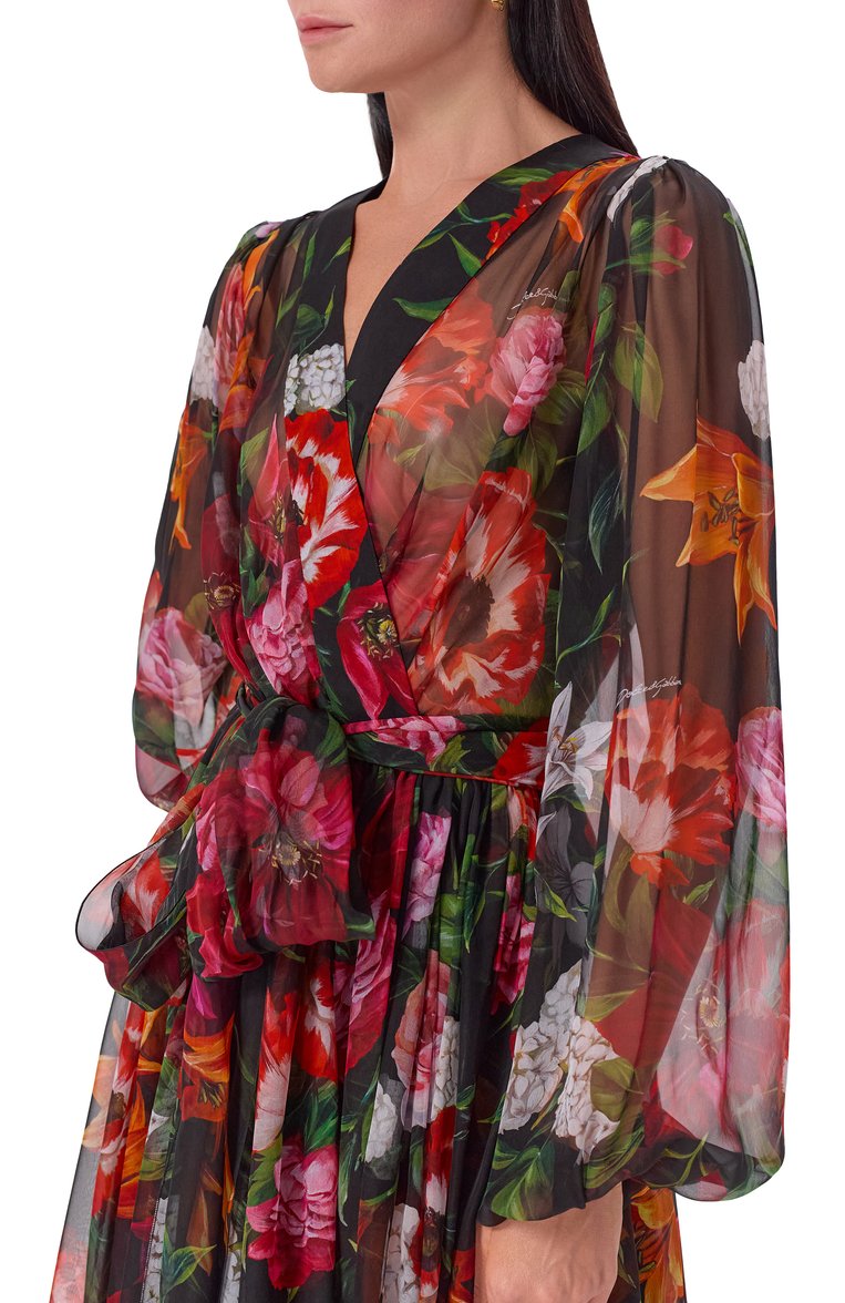 Шелковое платье DOLCE & GABBANA, арт. F6CNUT/IS1Y4, фото 1