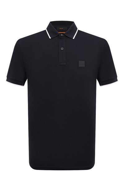 Мужское хлопковое поло BOSS ORANGE, арт. 50507699