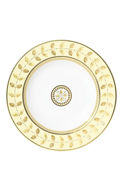 Тарелка суповая constance jaune BERNARDAUD желтого цвета по цене 28300 руб., арт. 2633/23, фото 3 Тарелка суповая constance jaune BERNARDAUD, арт. 2633/23, фото 3