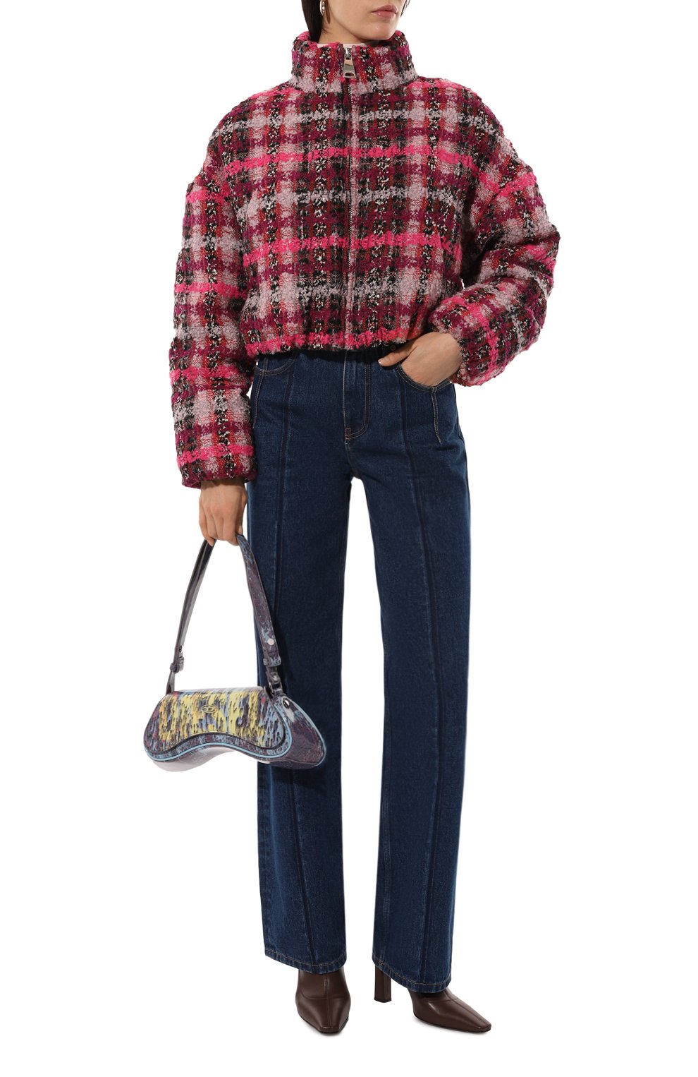 Твидовый пуховик KHRISJOY, арт. KWF24R0619/TW0002, фото 2