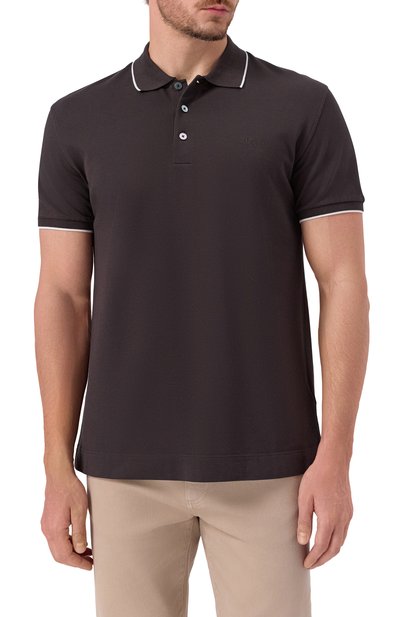 Хлопковое поло ZEGNA, арт. F746/UF358A9, фото 3