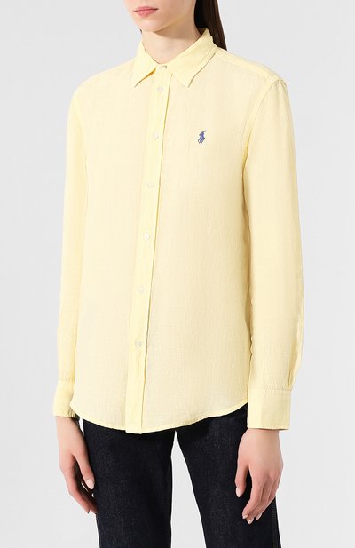 Льняная рубашка POLO RALPH LAUREN, арт. 211732637, фото 3