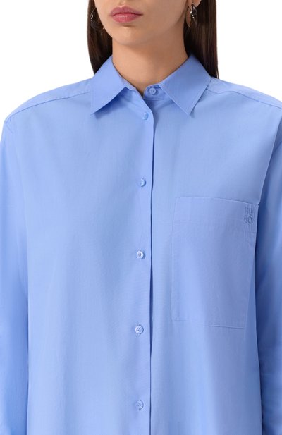 Хлопковая рубашка HUGO, арт. 50515741, фото 5