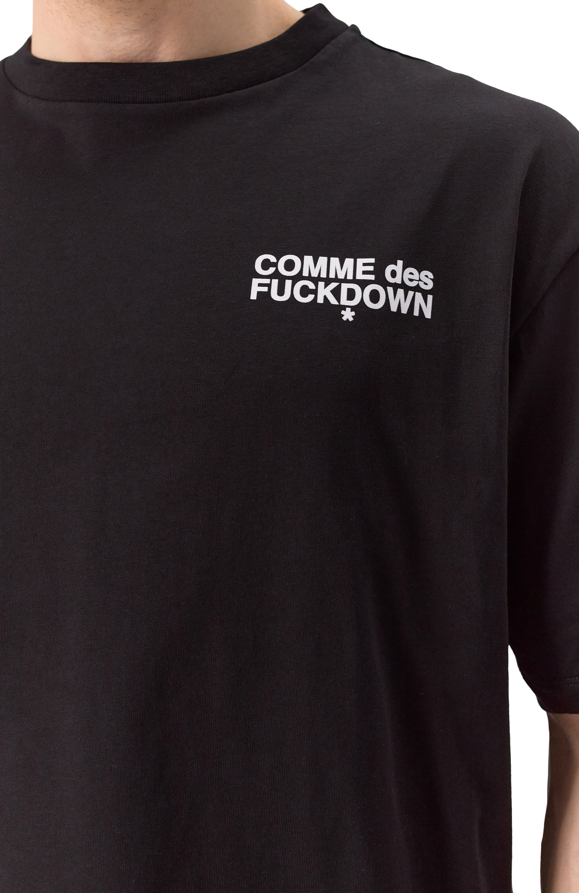 Хлопковая футболка COMME DES FUCKDOWN, арт. CFABM01542, фото 5