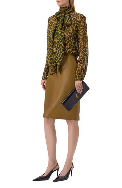 Клатч kate SAINT LAURENT черного цвета по цене 269500 руб., арт. 851921/AAGBE, фото 3 Клатч kate SAINT LAURENT, арт. 851921/AAGBE, фото 3