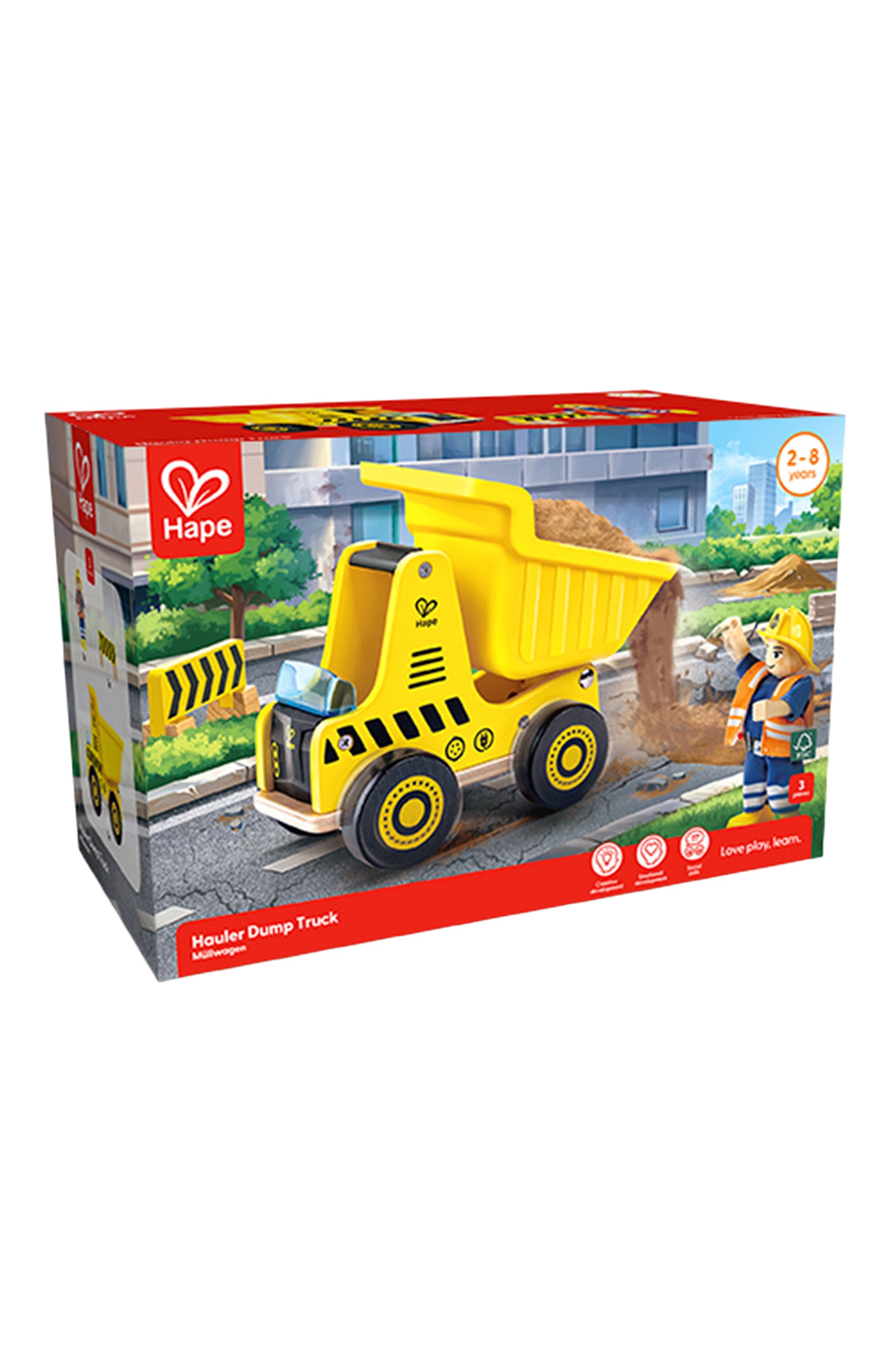 Игровой набор самосвал-тягач HAPE, арт. E3057_HP, фото 1