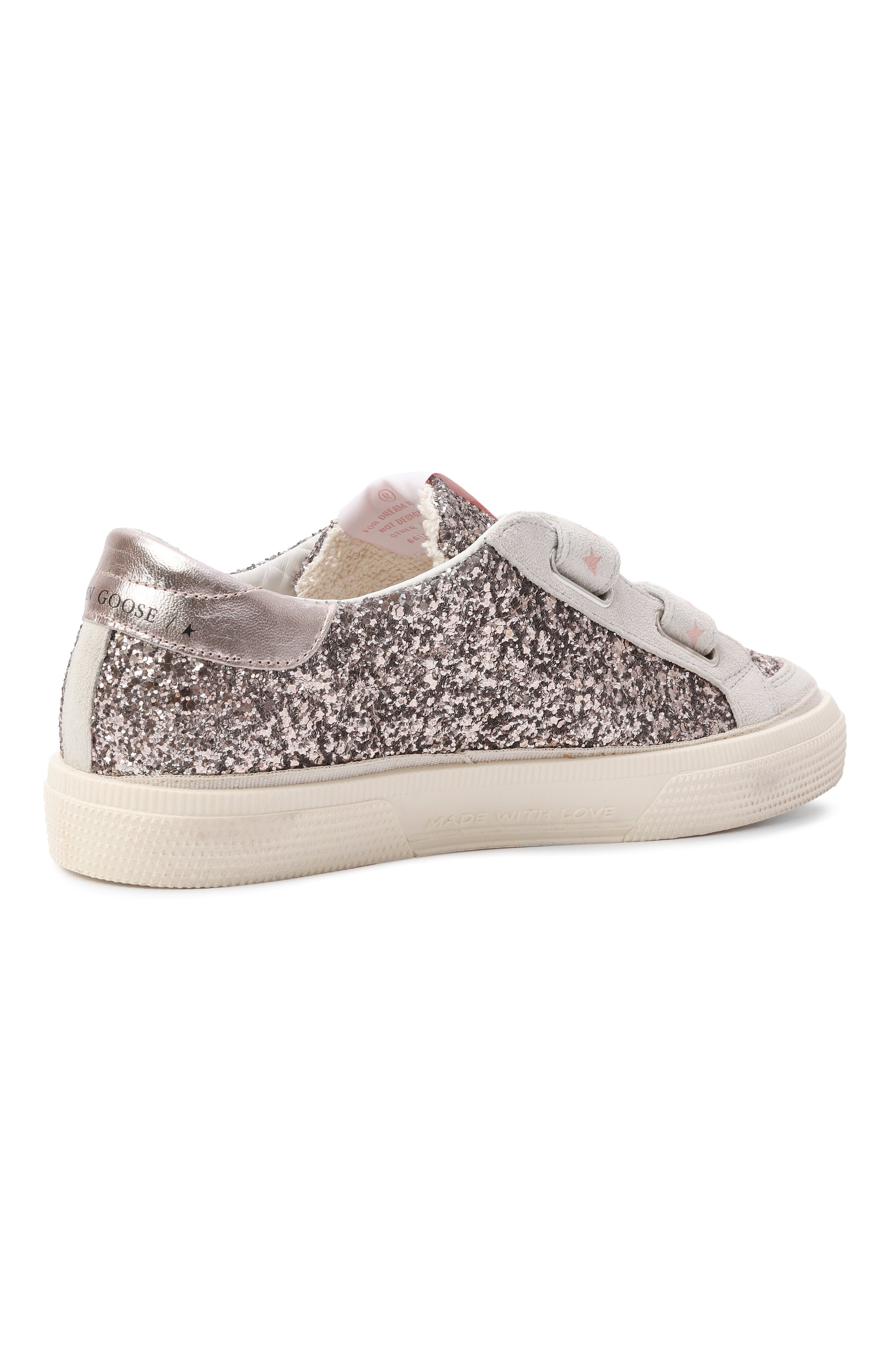 Комбинированные кеды may GOLDEN GOOSE DELUXE BRAND, арт. GTF00598.F007433, фото 3