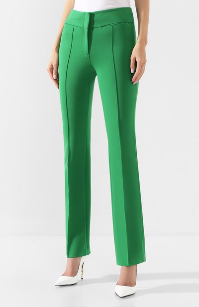 Брюки со стрелками DOROTHEE SCHUMACHER зеленого цвета по цене 30950 руб., арт. 548006/EM0TI0NAL ESSENCE, фото 3 Брюки со стрелками DOROTHEE SCHUMACHER, арт. 548006/EM0TI0NAL ESSENCE, фото 3