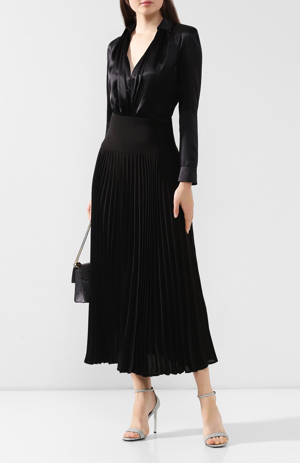 Босоножки amber SAINT LAURENT, арт. 584438/1GQ00, фото 2