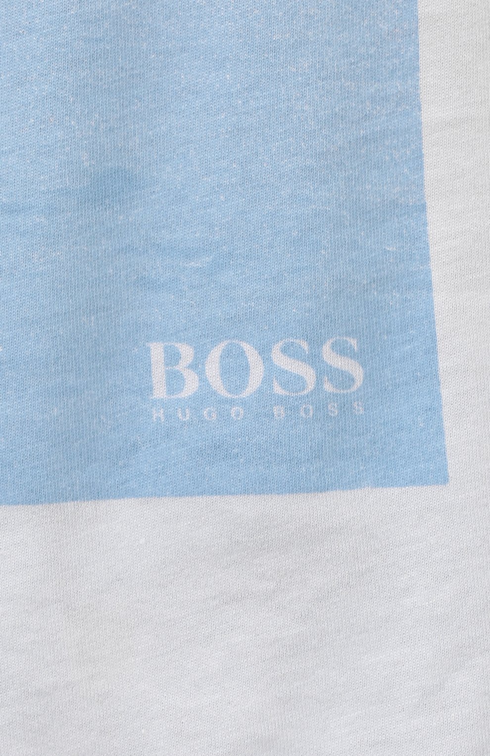 Хлопковая футболка BOSS белого цвета по цене 7000 руб., арт. 50448443, фото 5 Хлопковая футболка BOSS, арт. 50448443, фото 5
