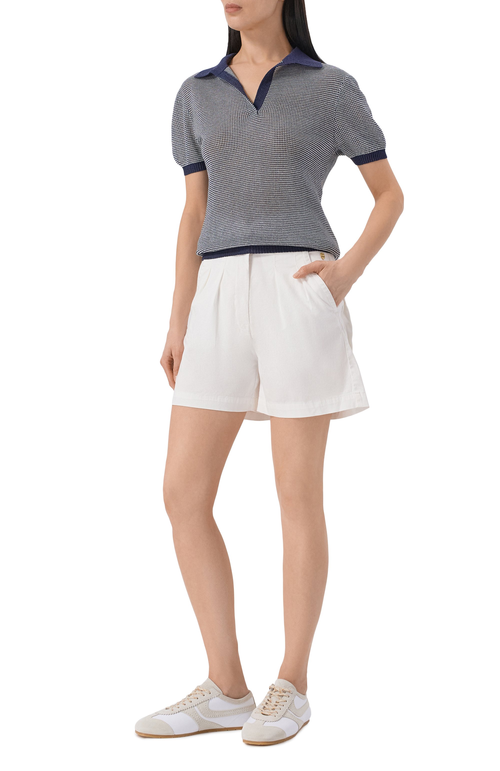 Хлопковые шорты AERONAUTICA MILITARE, арт. BE0272DCT04266, фото 2