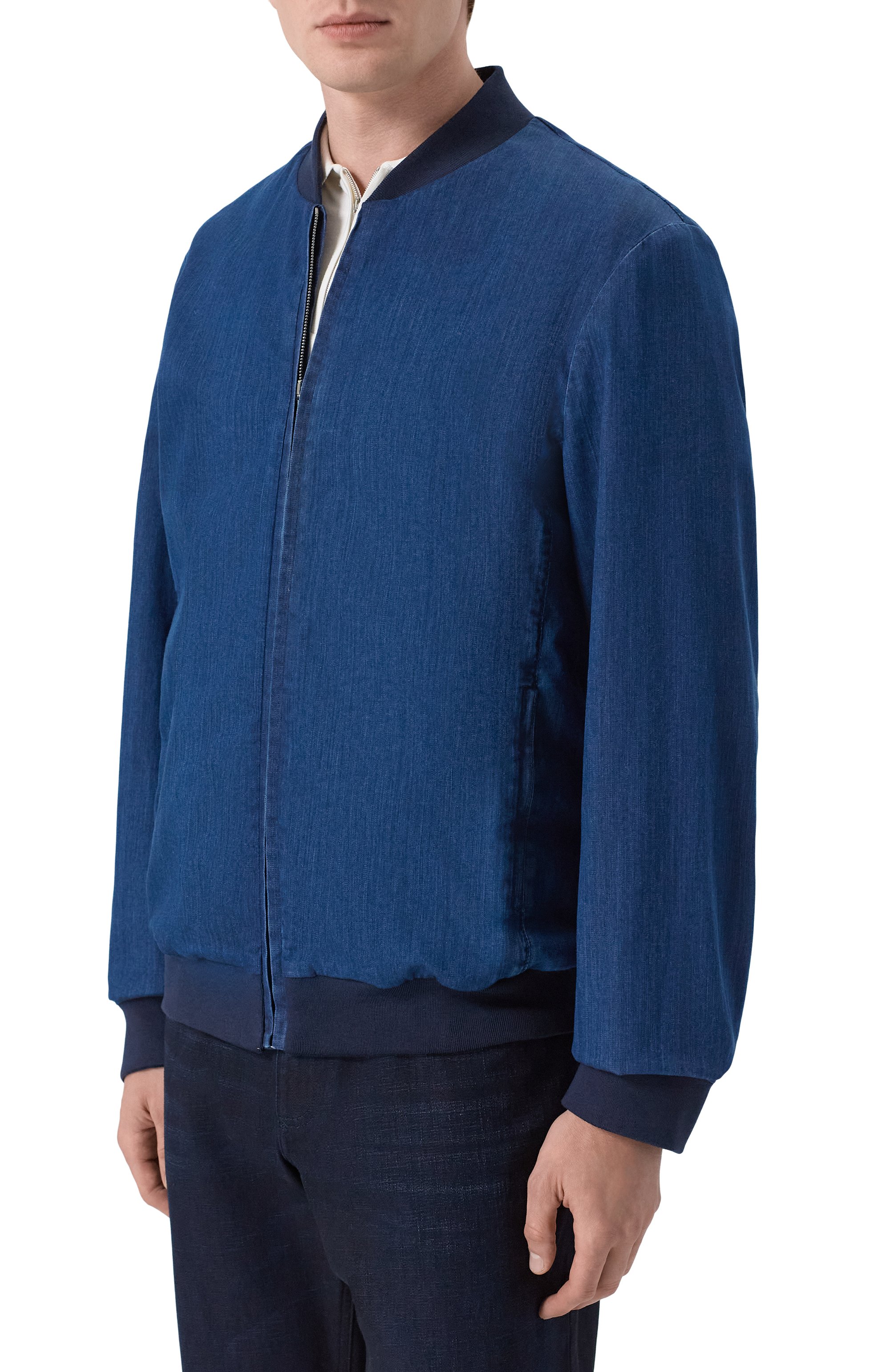 Джинсовый бомбер MVST, арт. M26.CSM.0402/T38BL, фото 3