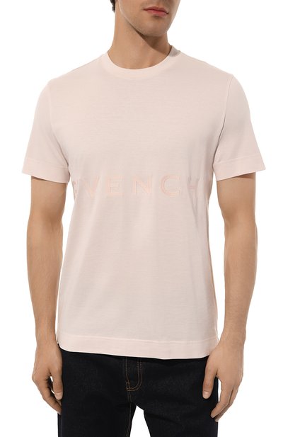 Хлопковая футболка GIVENCHY, арт. BM716B3YMG, фото 3