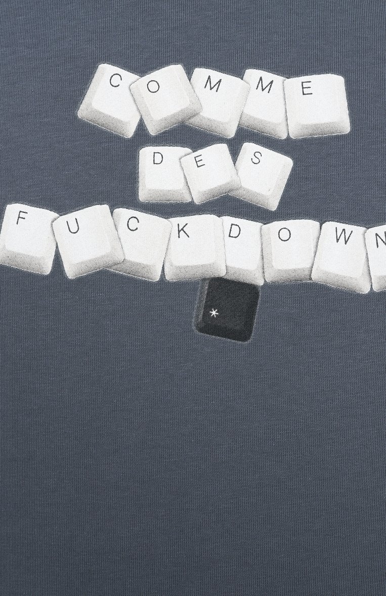 Хлопковая футболка COMME DES FUCKDOWN, арт. CFABM01589, фото 1