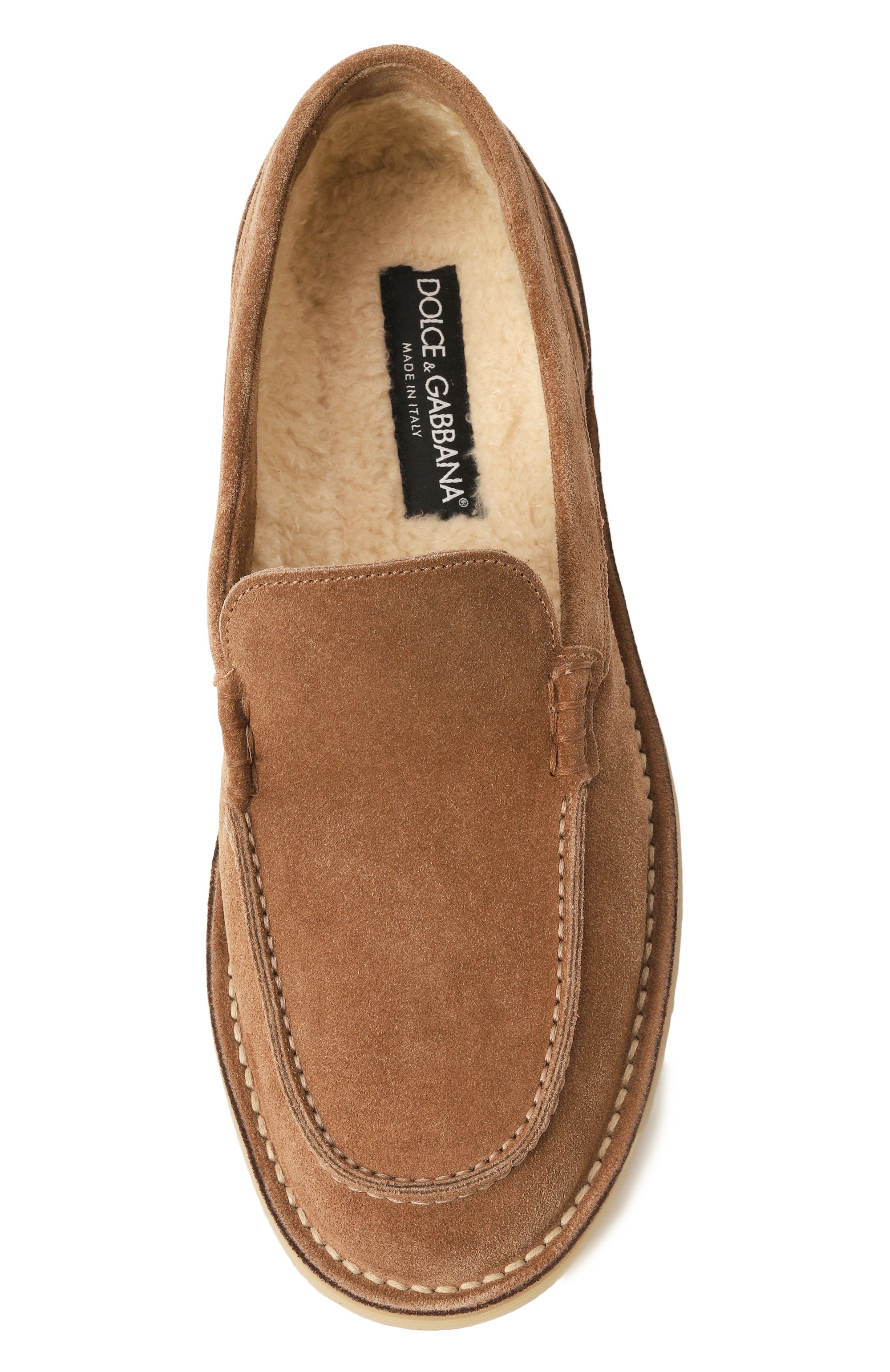 Замшевые лоферы new florio DOLCE & GABBANA, арт. CP0183/A3G52, фото 6