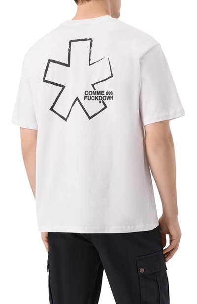 Хлопковая футболка COMME DES FUCKDOWN, арт. CFABM01506, фото 4