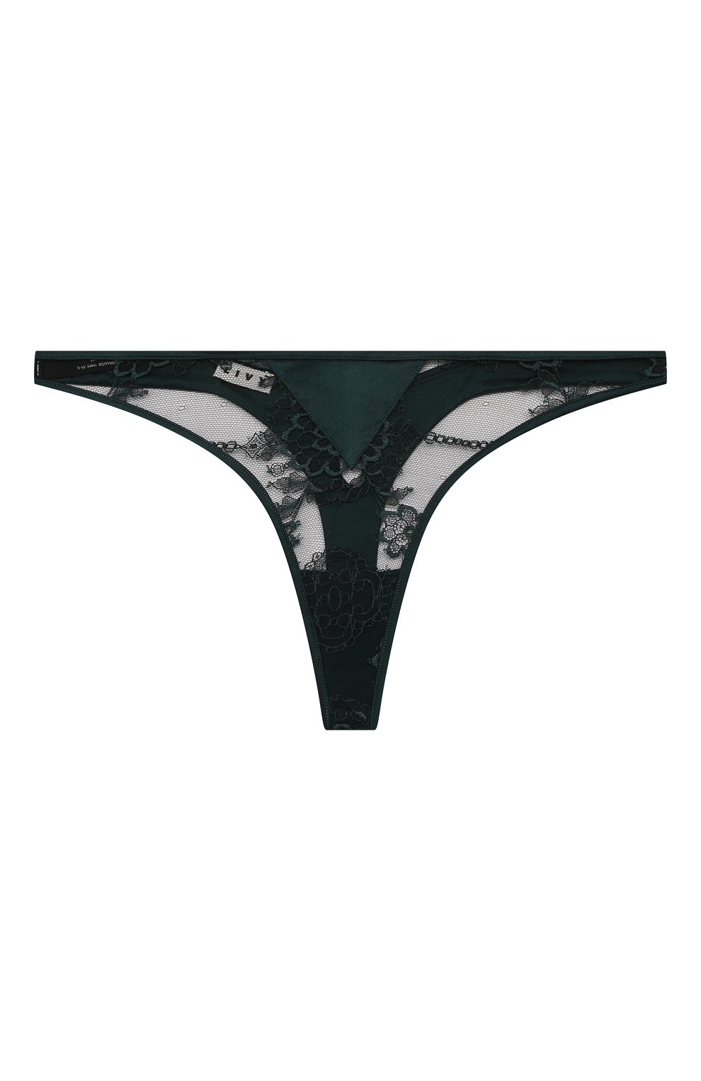 Трусы-стринги LIVY изумрудного цвета по цене 9500 руб., арт. 652879138, фото 1 Трусы-стринги LIVY, арт. 652879138, фото 1