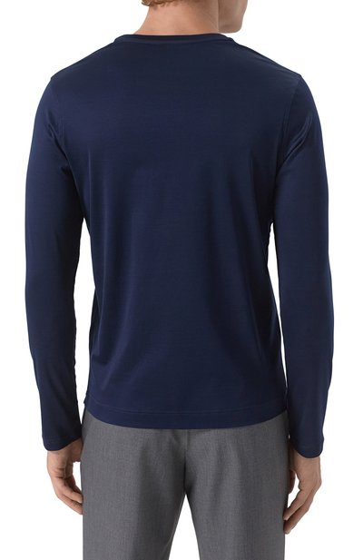 Хлопковый лонгслив ZILLI, арт. TSR04CM0100VSNAK0, фото 4