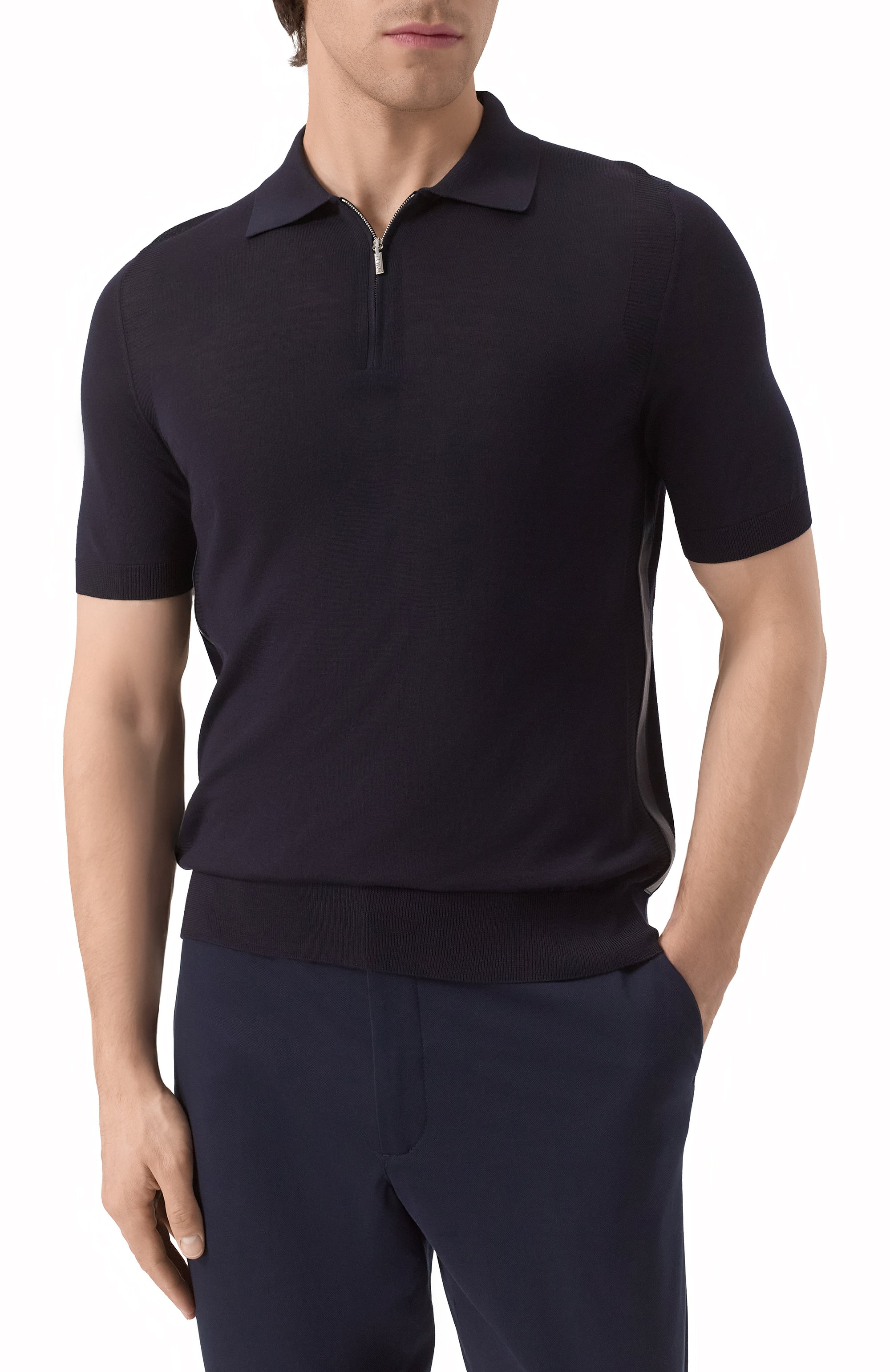 Шерстяное поло ZILLI, арт. KZP002M0217VSID00, фото 3