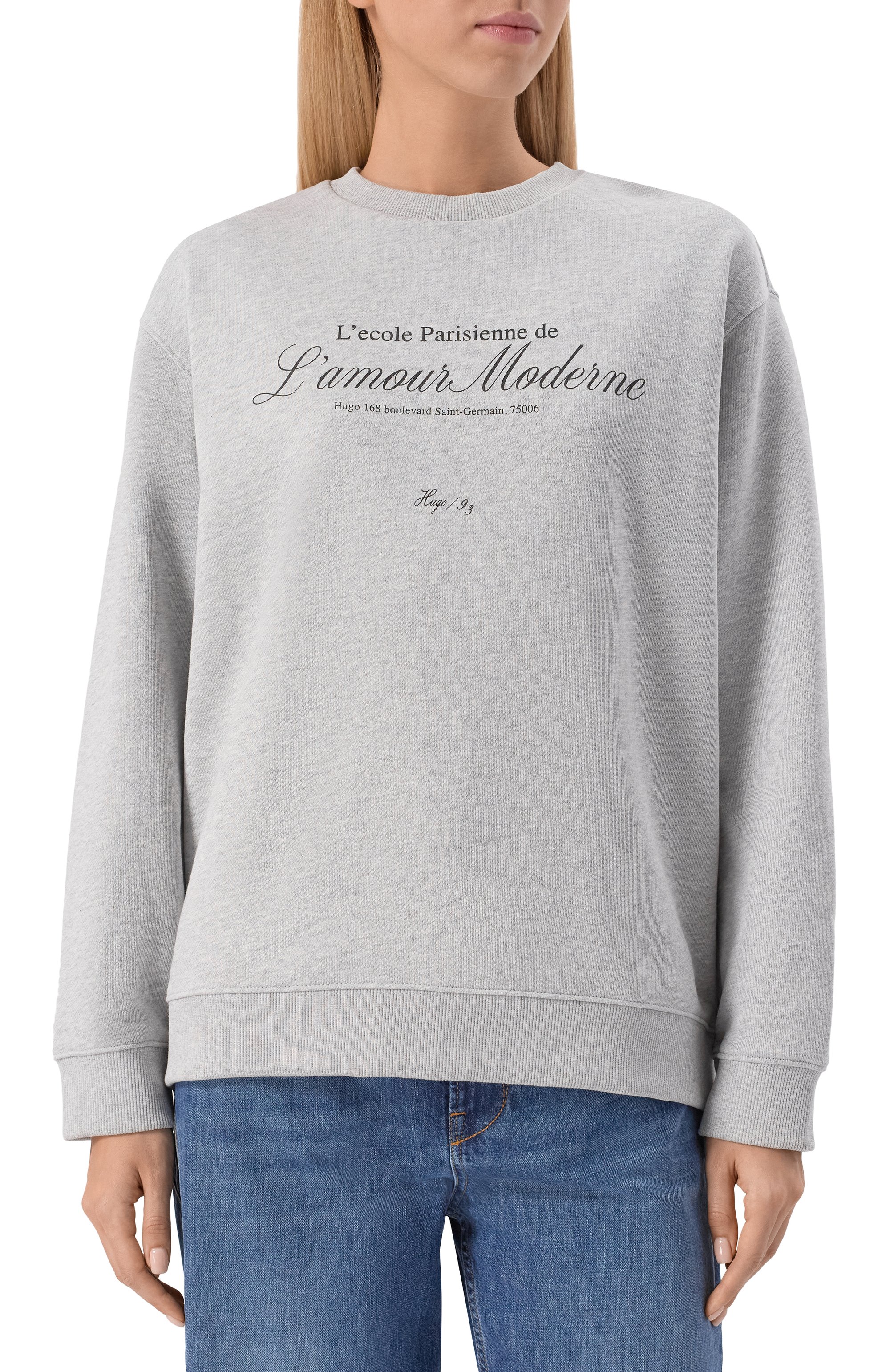 Хлопковый свитшот HUGO, арт. 50545633, фото 3