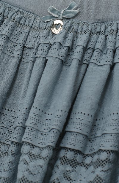 Мини-юбка свободного кроя с кружевной отделкой TWINSET, арт. GA72QA/12A-16A, фото 3