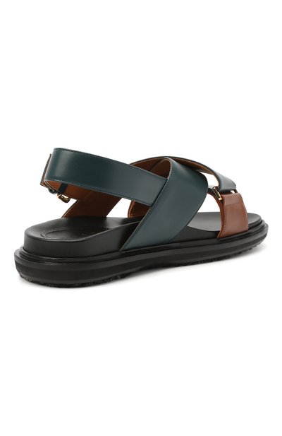 Кожаные сандалии MARNI, арт. FBMS005201/P3614, фото 4