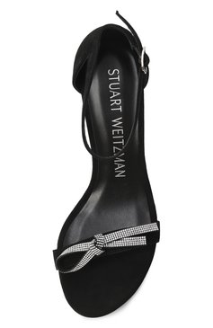 Кожаные босоножки nearlynude sw bow STUART WEITZMAN, арт. SD105, фото 4