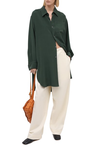 Шерстяные брюки JIL SANDER, арт. JPPR310205-WR212500, фото 3