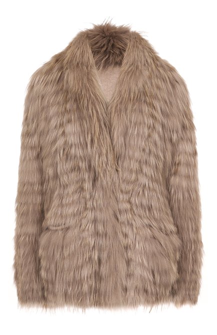 Женская шуба из лисы SIMONETTA RAVIZZA, арт. F05JA291F1