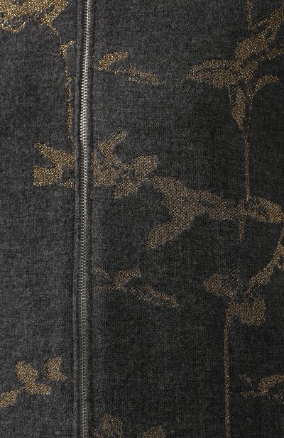Шерстяной кардиган DRIES VAN NOTEN серого цвета по цене 57900 руб., арт. 192-11215-8726, фото 5 Шерстяной кардиган DRIES VAN NOTEN, арт. 192-11215-8726, фото 5