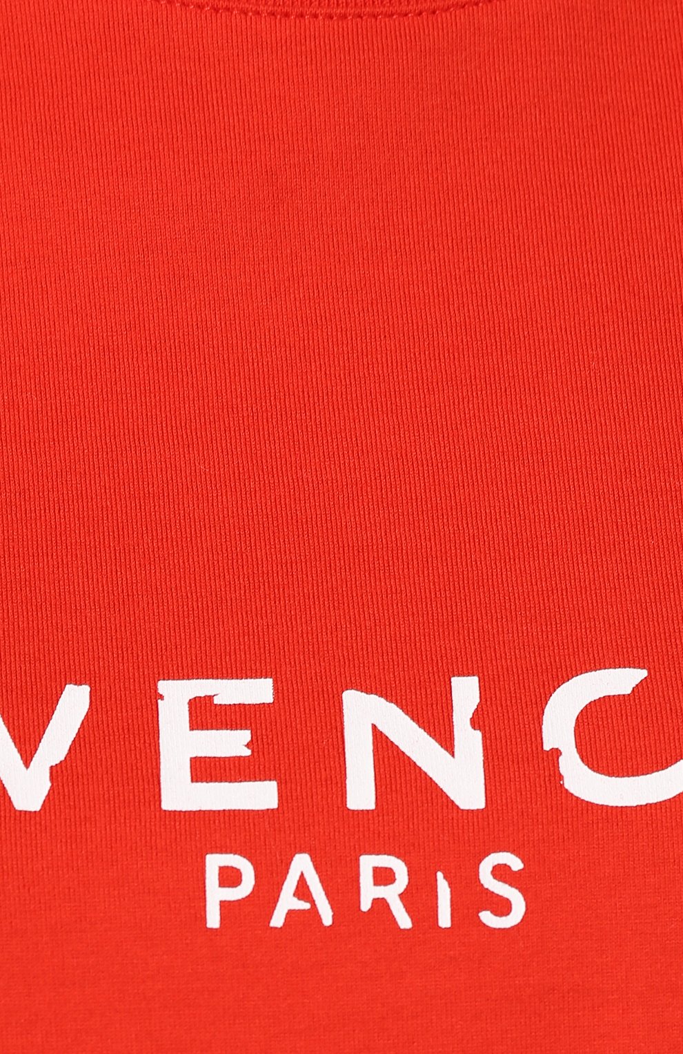 Хлопковая футболка GIVENCHY красного цвета по цене 38950 руб., арт. BW70603Z0Y, фото 5 Хлопковая футболка GIVENCHY, арт. BW70603Z0Y, фото 5