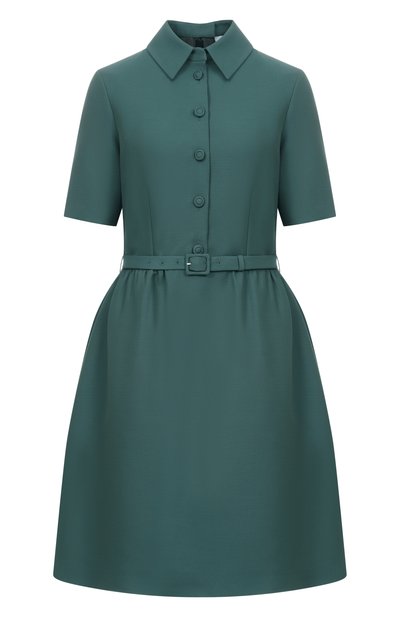 Женское шерстяное платье DICE KAYEK, арт. FW25R218 BNT GREEN