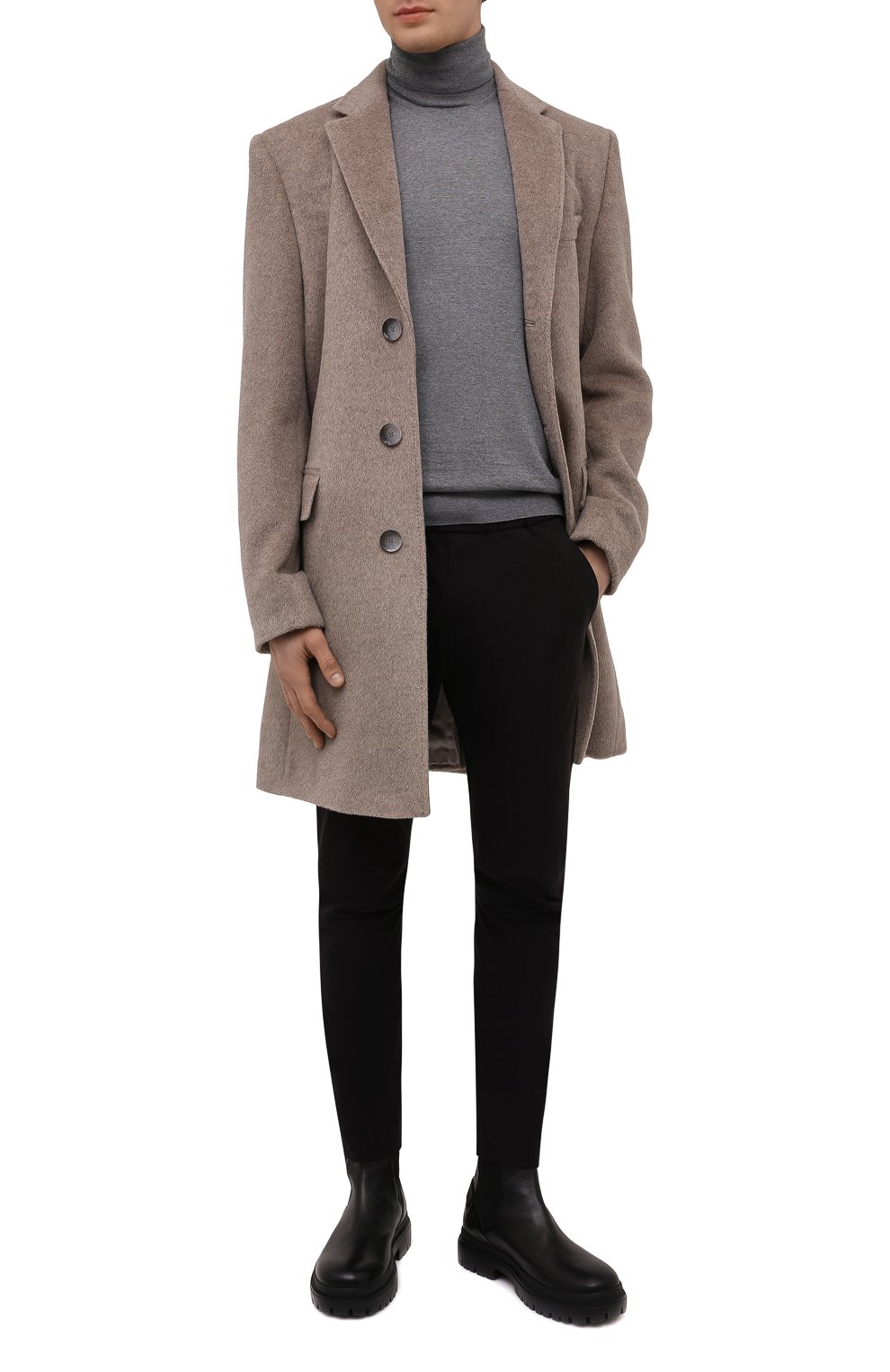 Брюки из хлопка и вискозы KAZUYUKI KUMAGAI черного цвета по цене 40900 руб., арт. AP12-233, фото 2 Брюки из хлопка и вискозы KAZUYUKI KUMAGAI, арт. AP12-233, фото 2