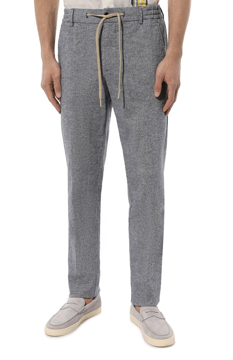 Шерстяные брюки ANDREA CAMPAGNA, арт. SPIAGGIA, фото 3